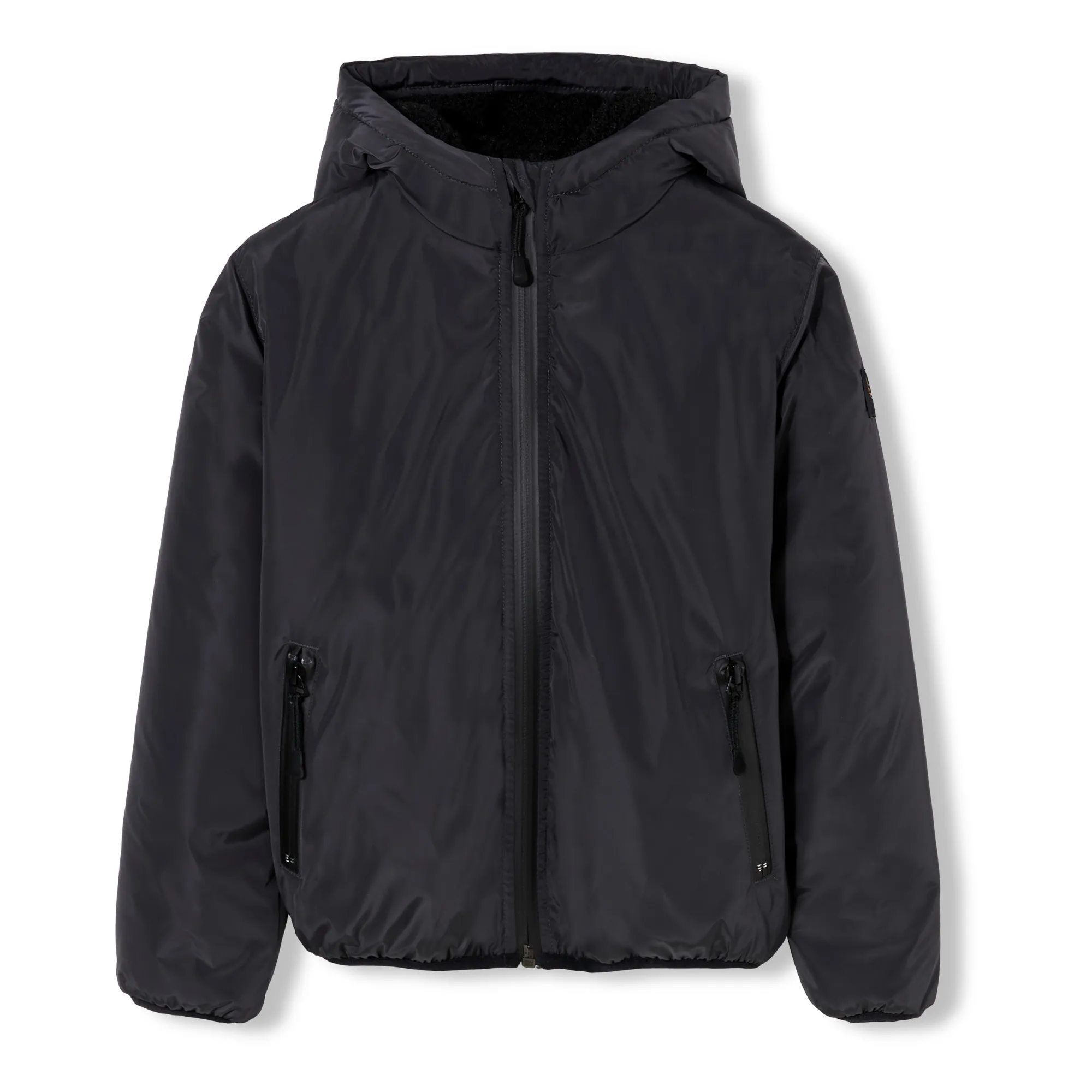 Finger In The Nose Black Buckley Fur-Lined Jacket