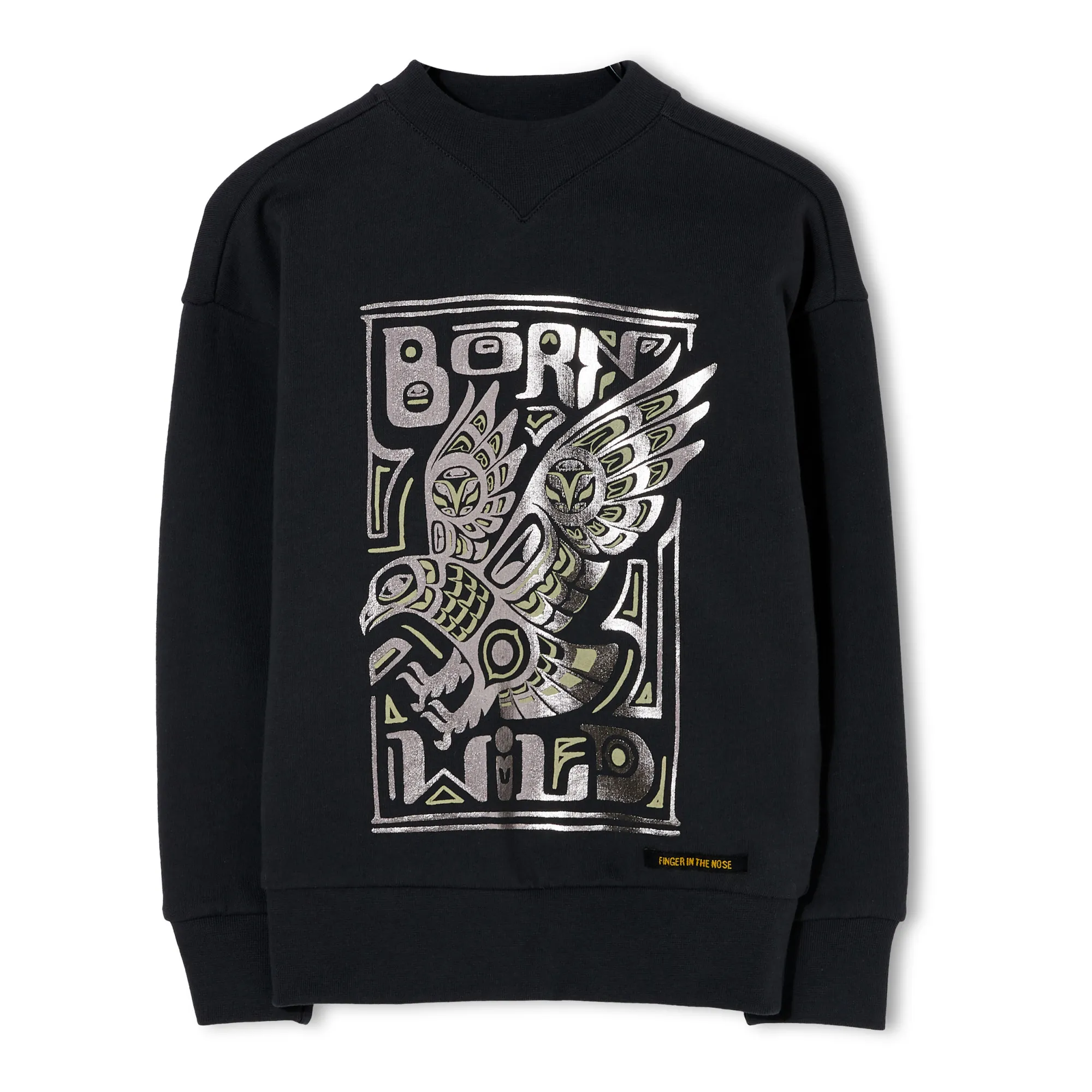 Finger In The Nose Black Academy Jumper
