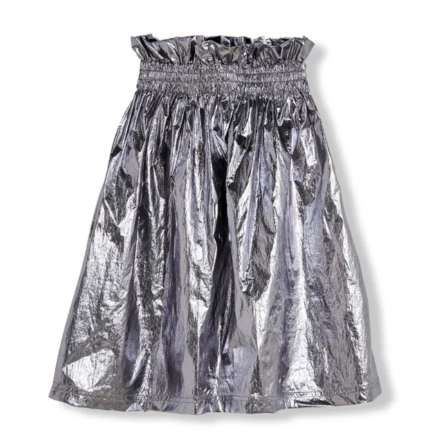 Falda Parachute | Plateado