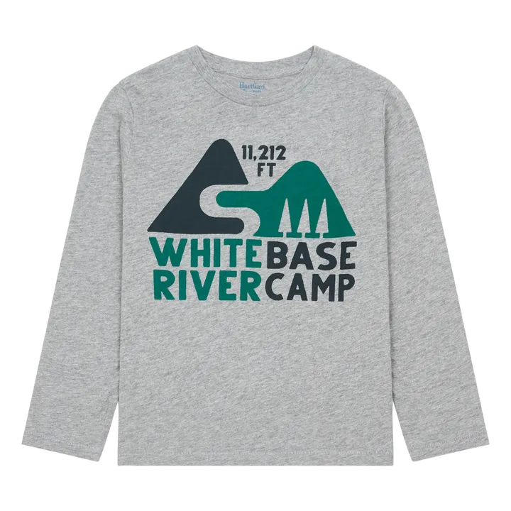 T-shirt White River | Gris- Image produit n°0