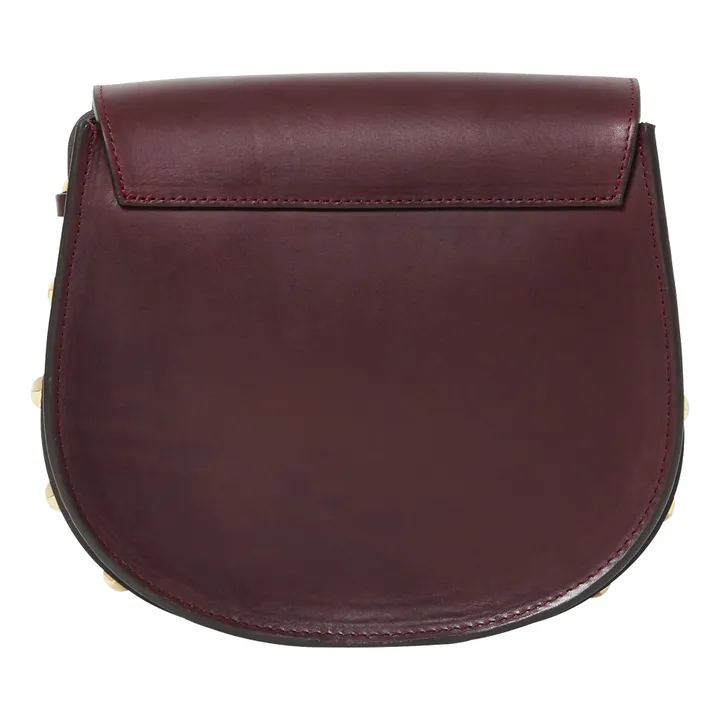 Mamour Leather Bag | Burgundy- Product image n°5