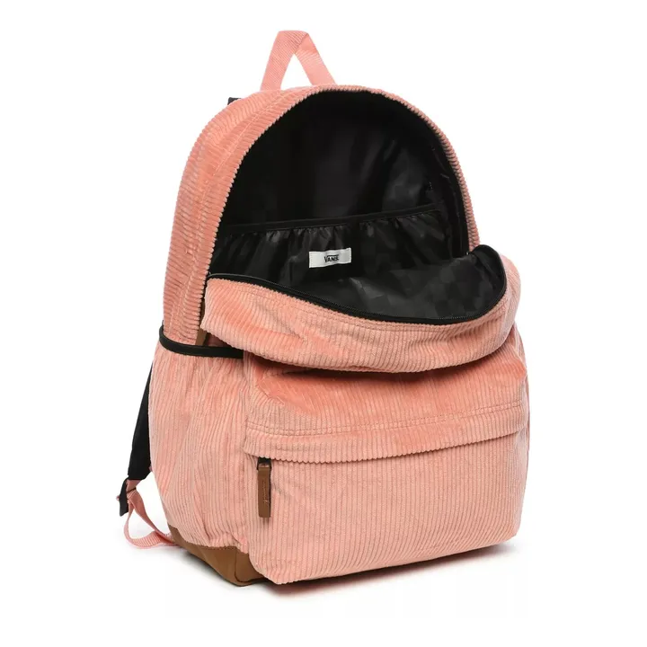 Ladies Backpack Pink Corduroy Backpack Vans Realm Corduroy