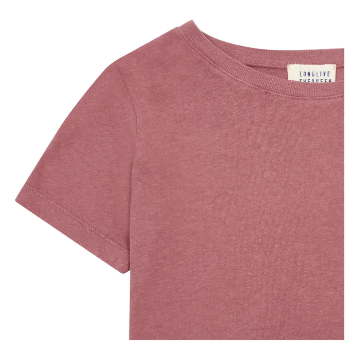 Camiseta de algodón orgánico | Rosa- Imagen del producto n°1