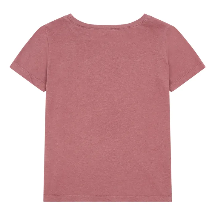 Camiseta de algodón orgánico | Rosa- Imagen del producto n°2
