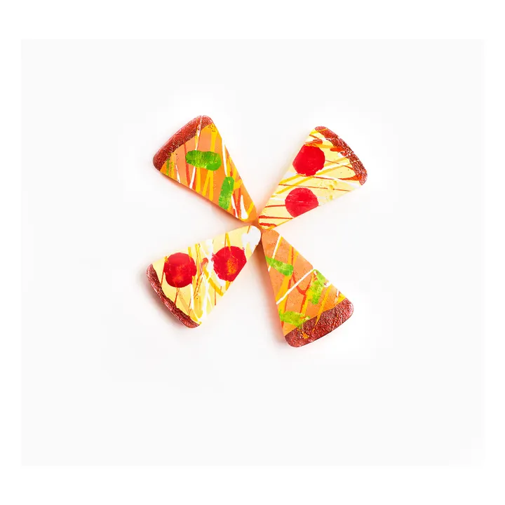 Kreide Pizza 4er-Set- Produktbild Nr. 1
