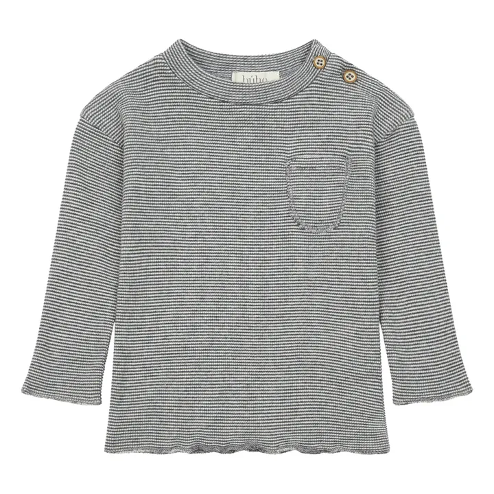 T-Shirt aus Bio-Baumwolle Lune | Grau- Produktbild Nr. 0