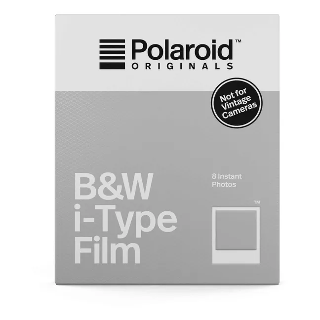 Pellicola in bianco e nero Polaroid per macchina fotografica