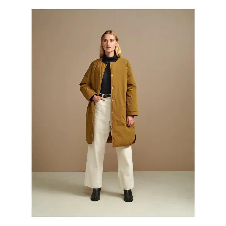 Manteau Hayay - Collection Femme  | Tabac- Image produit n°1