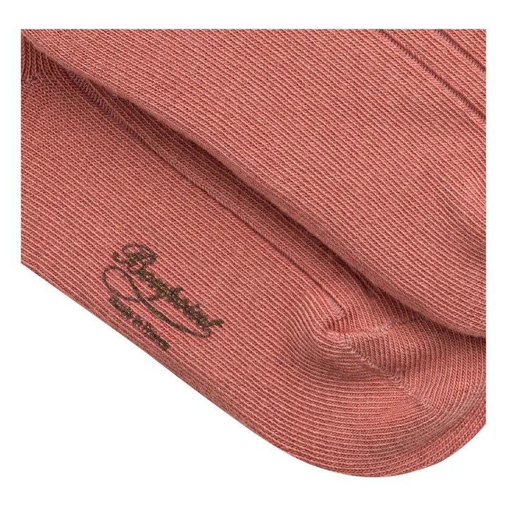 Gerippte Socken | Rosa- Produktbild Nr. 1