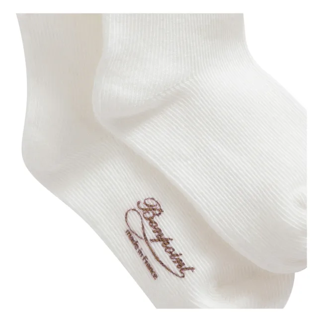 Calcetines de encaje | Blanco