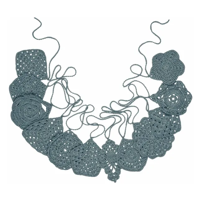 Hand crocheted garland | Ice Blue S032