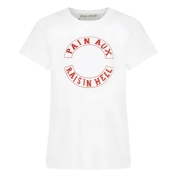 Camiseta Raisin Hell Oversize | Blanco- Imagen del producto n°0