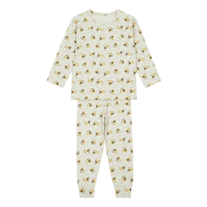 Pyjama Arbousier Jersey Coton Bio | Crème- Image produit n°0