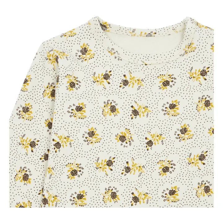 Pyjama Arbousier Jersey Coton Bio | Crème- Image produit n°1