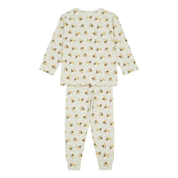 Pyjama Arbousier Jersey Coton Bio | Crème- Image produit n°2