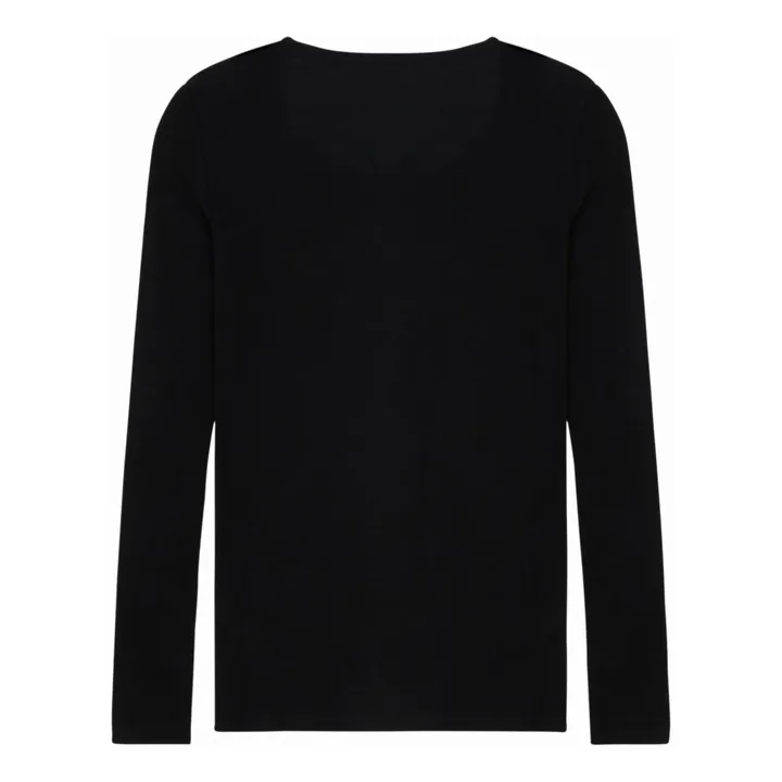 Camiseta ligera - Colección Mujer  | Negro- Imagen del producto n°2