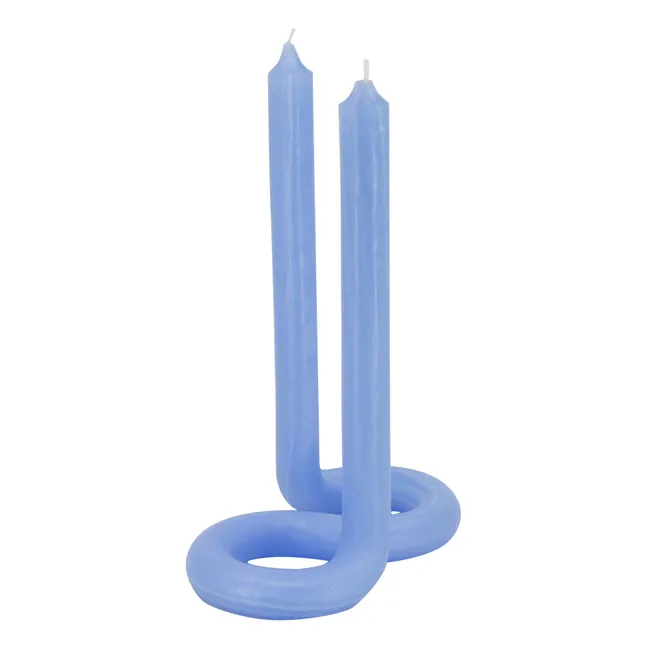 TWIST Candle | Light blue