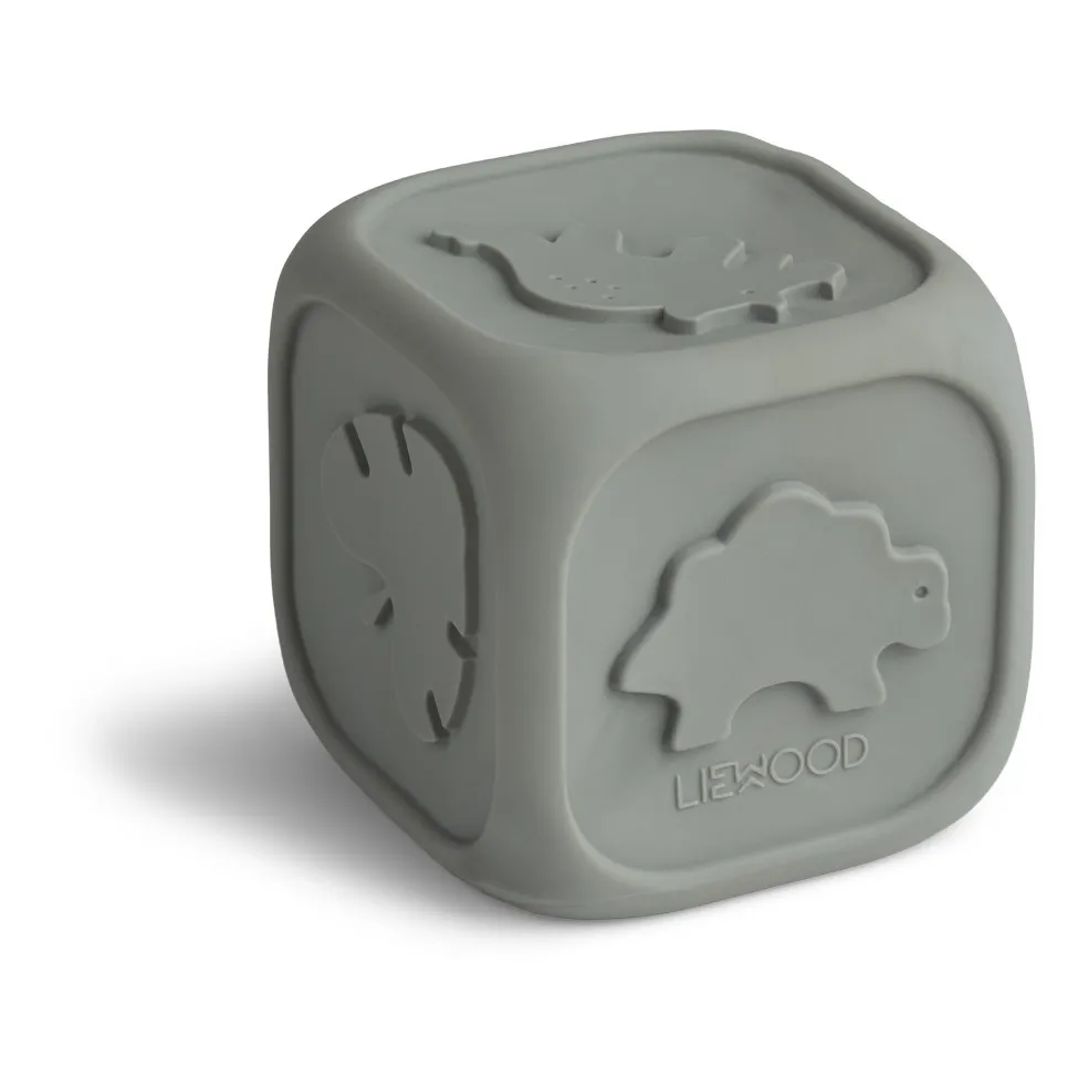 Liewood Blue Andrew Natural Rubber Dice