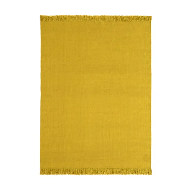 Alfombra Colors de lana de Nueva Zelanda | Amarillo