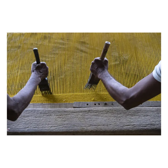 Alfombra Colors de lana de Nueva Zelanda | Amarillo