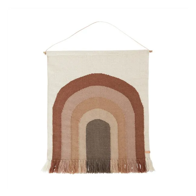 Tapis mural Arc-en-ciel en laine
