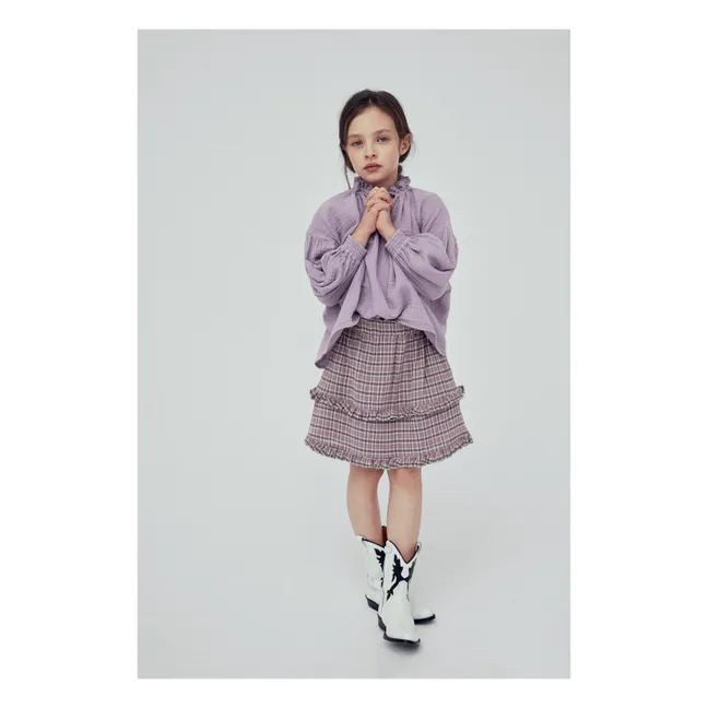 Jupe Coton Bio Bella | Lavande