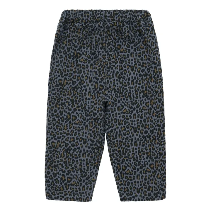 Leopard Trousers  | Grey- Product image n°1