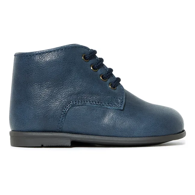Lace-up Ankle Boots - Collection Two Con Me -   Lace-up Ankle Boots - Collection Two Con Me  | Navy blue