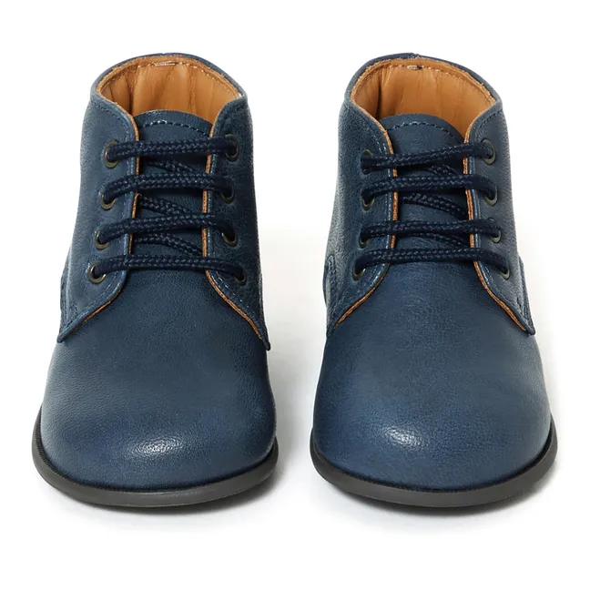 Bottines Lacets - Collection  Two Con Me  | Bleu marine