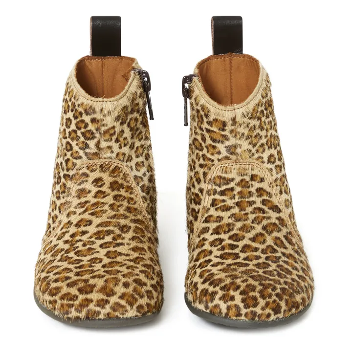 Boots Leopard | Kamelbraun- Produktbild Nr. 3