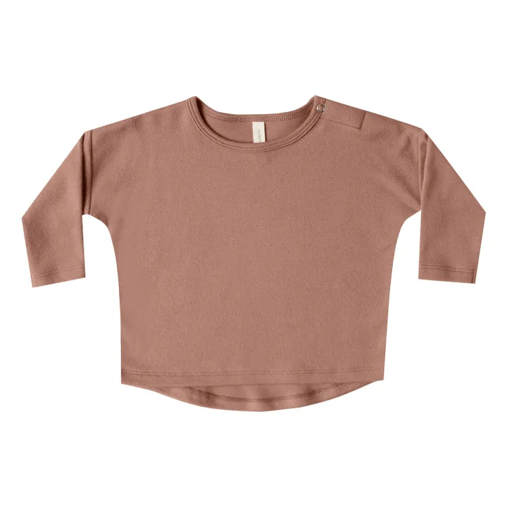 T-Shirt Baby aus Bio-Baumwolle | Rostfarben- Produktbild Nr. 0