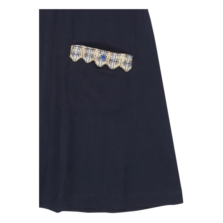 Kleid Redhsank | Nachtblau- Produktbild Nr. 3