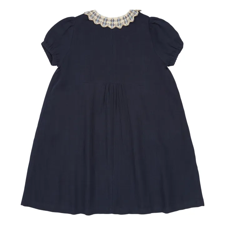 Kleid Redhsank | Nachtblau- Produktbild Nr. 1