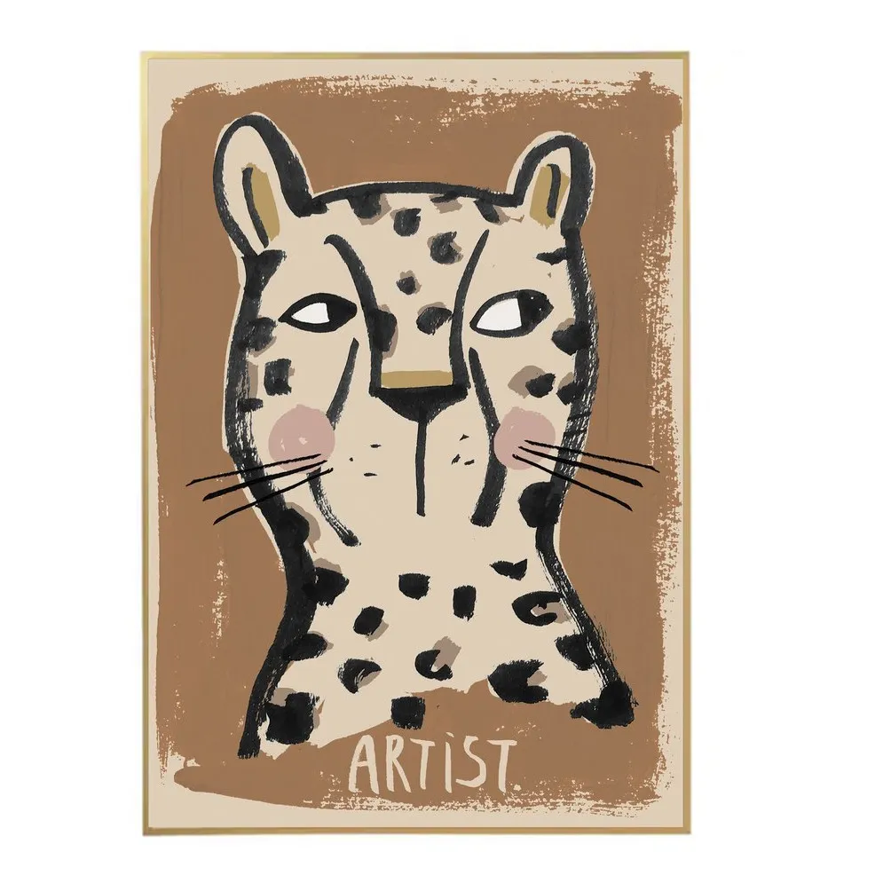 Studio Loco - Grande affiche Léopard (Studio Loco) - Couverture