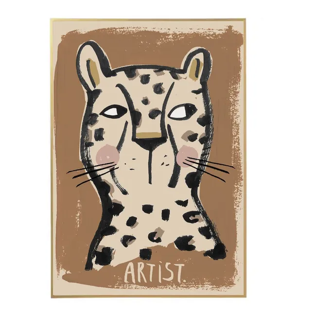 Grande poster Leopardo
