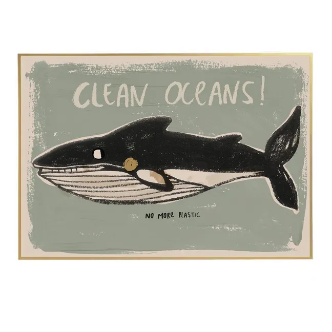 Grande poster Clean Ocean