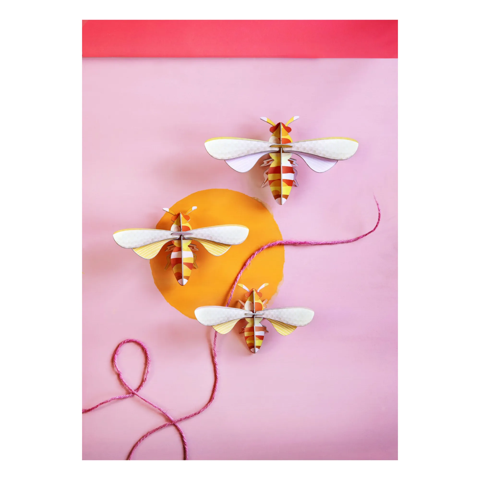 Studio Roof - Décoration murale Abeilles - Set de 3 (Studio Roof) - Image 1