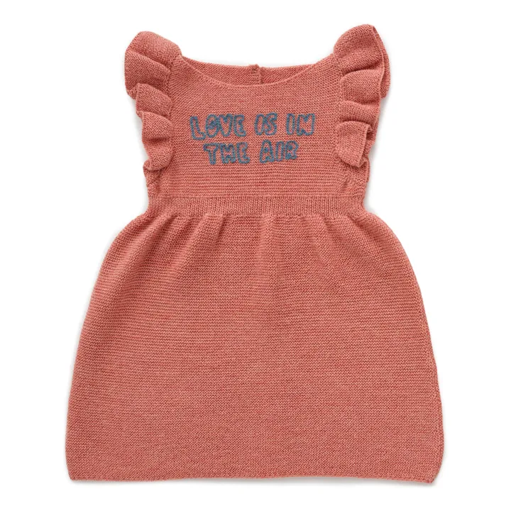 Kleid Baby Alpaka Air | Altrosa- Produktbild Nr. 0