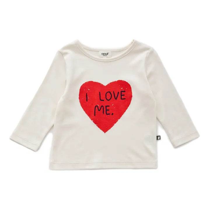 OEUF NYC LS TEE - I LOVE ME OEUF NYC LS TEE - I LOVE ME
