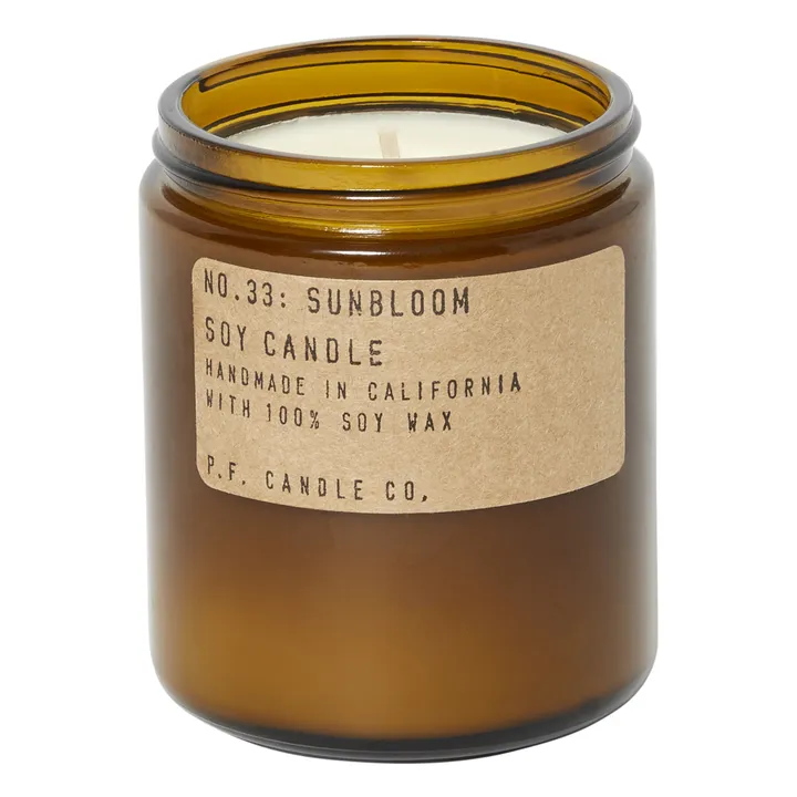 Bougie parfumée de soja n°33 Sunbloom - 200 g- Image produit n°1