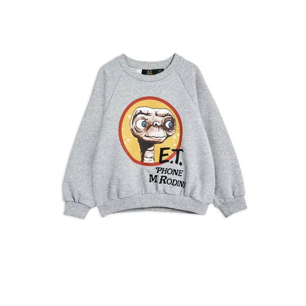 Mini Rodini - Mini Rodini x ET Hoodie - Grey | Smallable