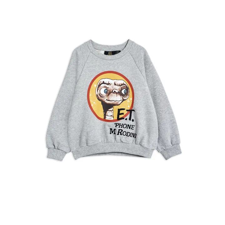 Mini Rodini - Mini Rodini x ET Hoodie - Grey | Smallable