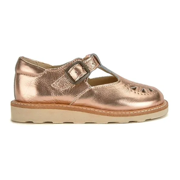 Young Soles Pink Gold Baby Rosie Shoes