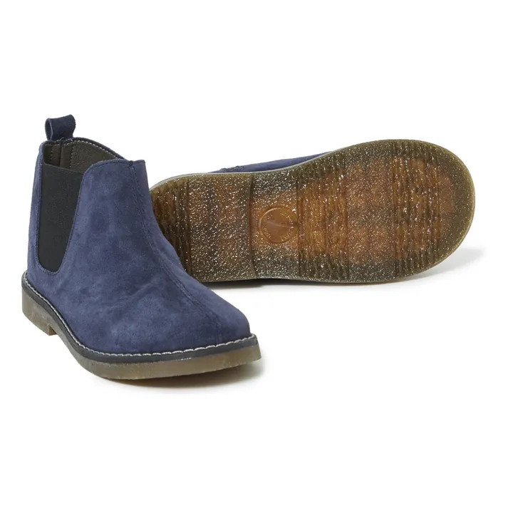 Chelsea Boots Nubuk | Blau- Produktbild Nr. 3