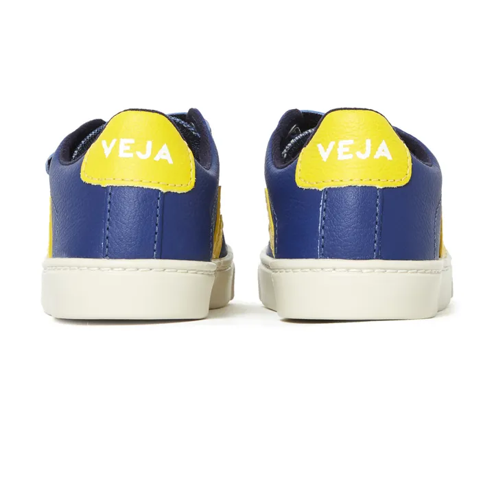 Esplar Vegan Leather Velcro Sneakers | Royal blue- Product image n°4