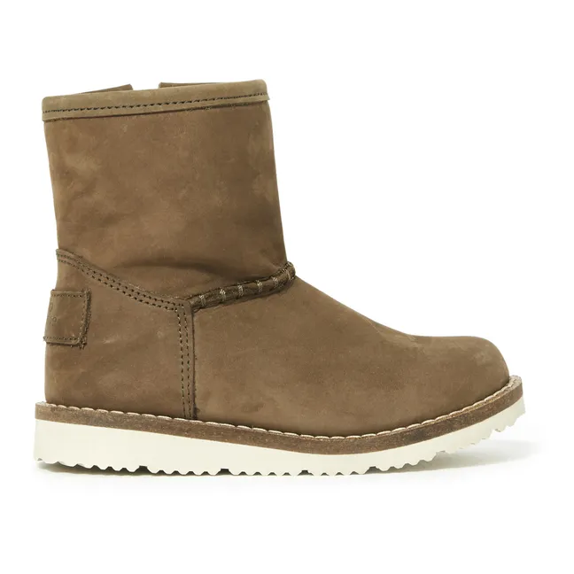 Fur Boots - Collection Two Con Me  | Khaki