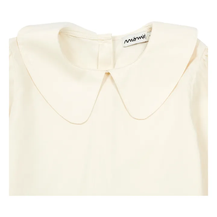 Blusa de algodón orgánico Joana | Blanco- Imagen del producto n°1