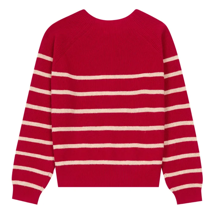 Maglione lana Piva | Rosso- Immagine del prodotto n°3