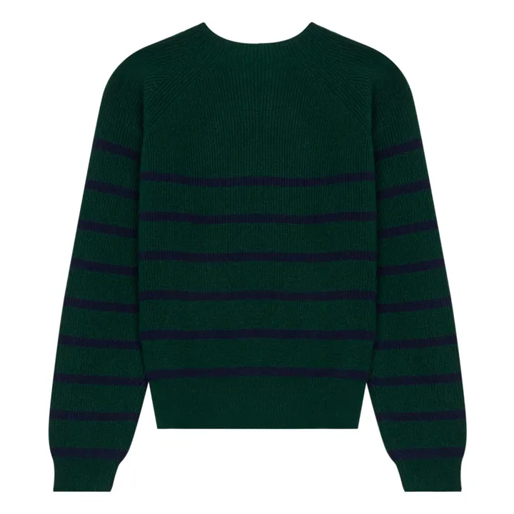 Maglione lana Piva | Verde foresta- Immagine del prodotto n°4