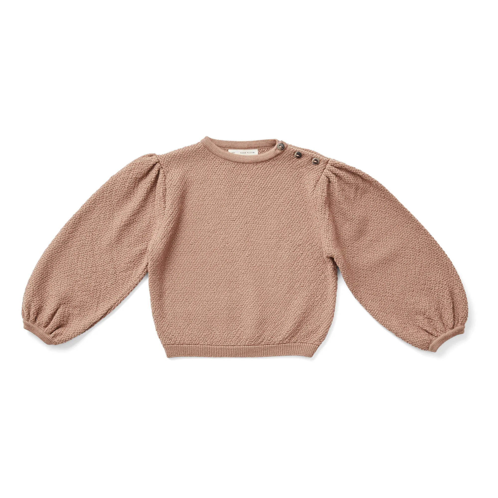 Soor Ploom - Agnes Merino Wool Sweater - Dusty Pink | Smallable 